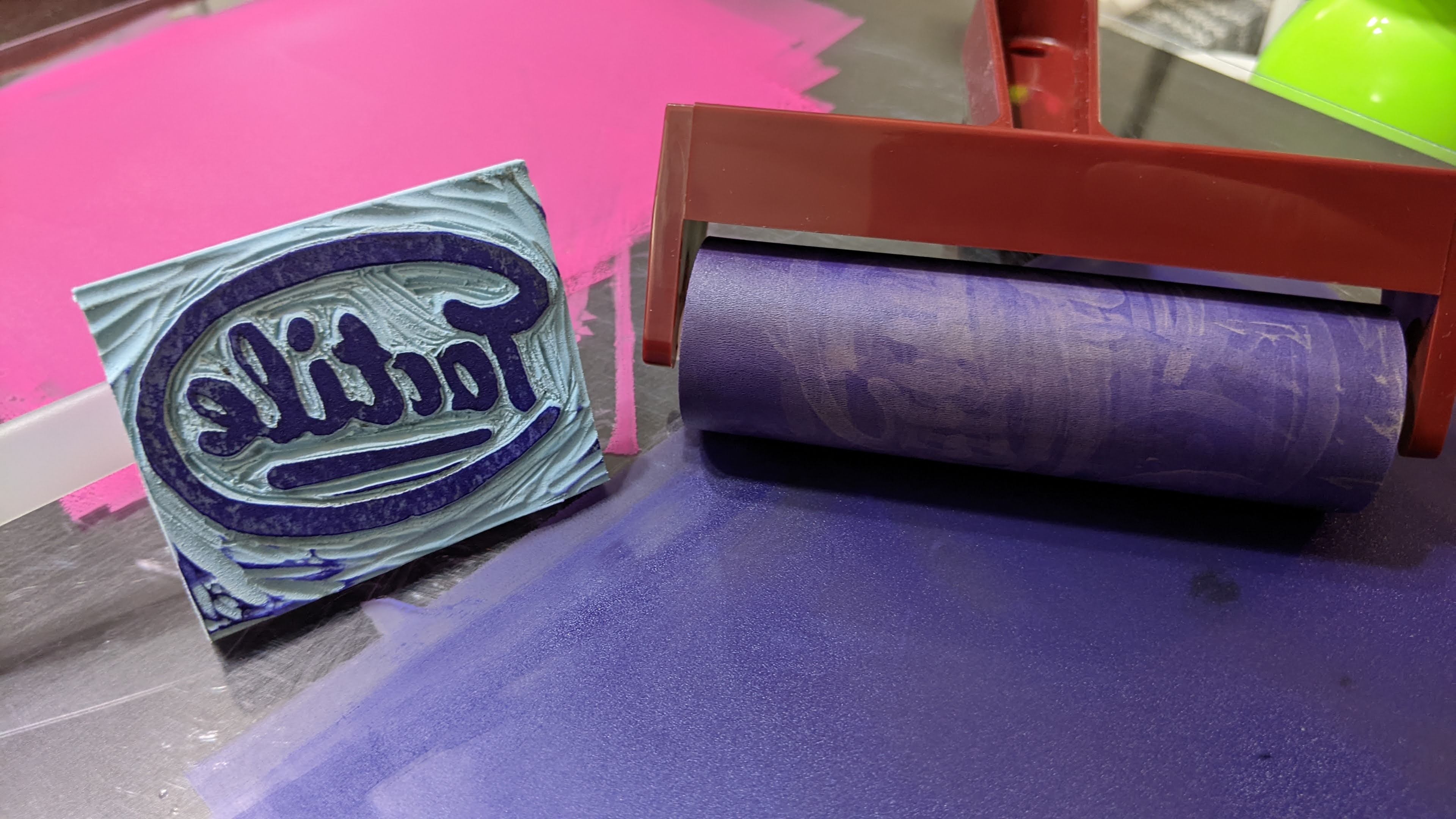 Logo Stamp and Paint Roller (Thank you hydrospell aka @siahlah for the logo design)